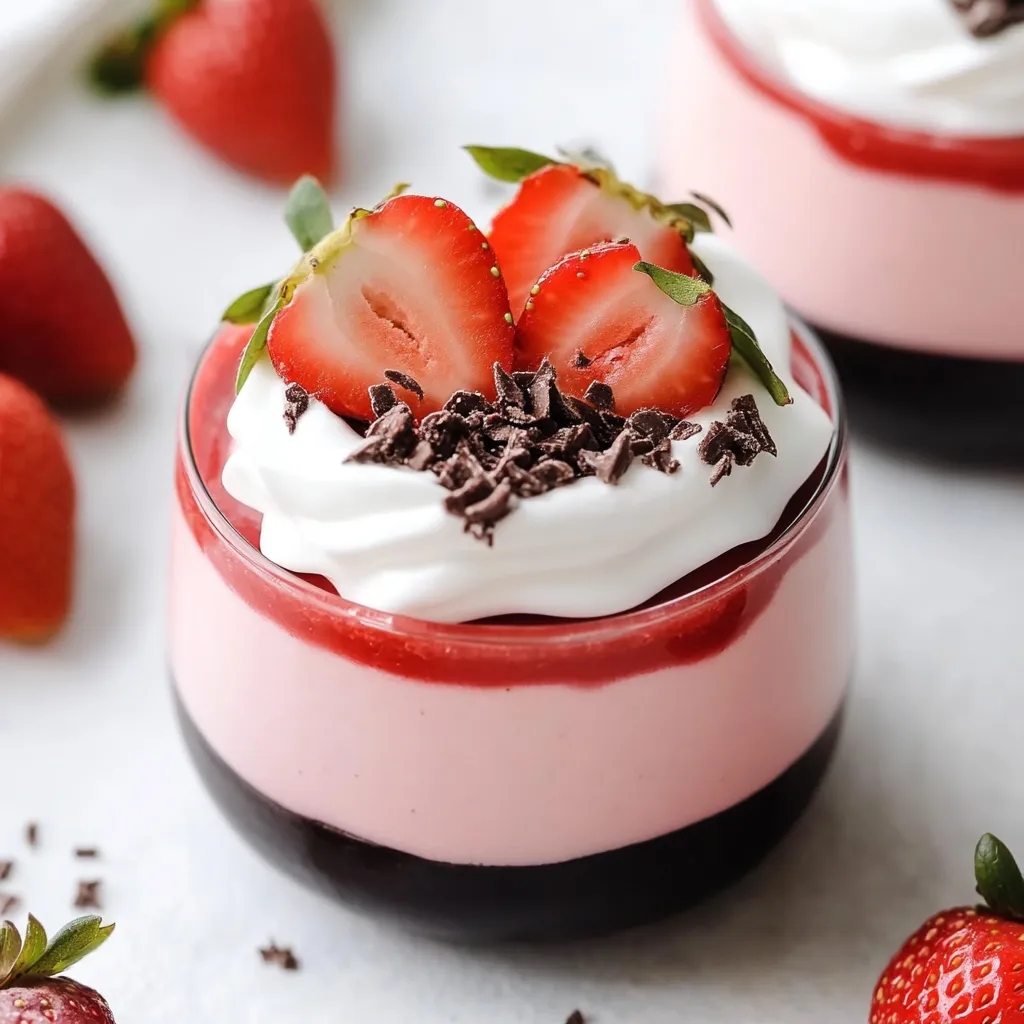 Strawberry Mousse