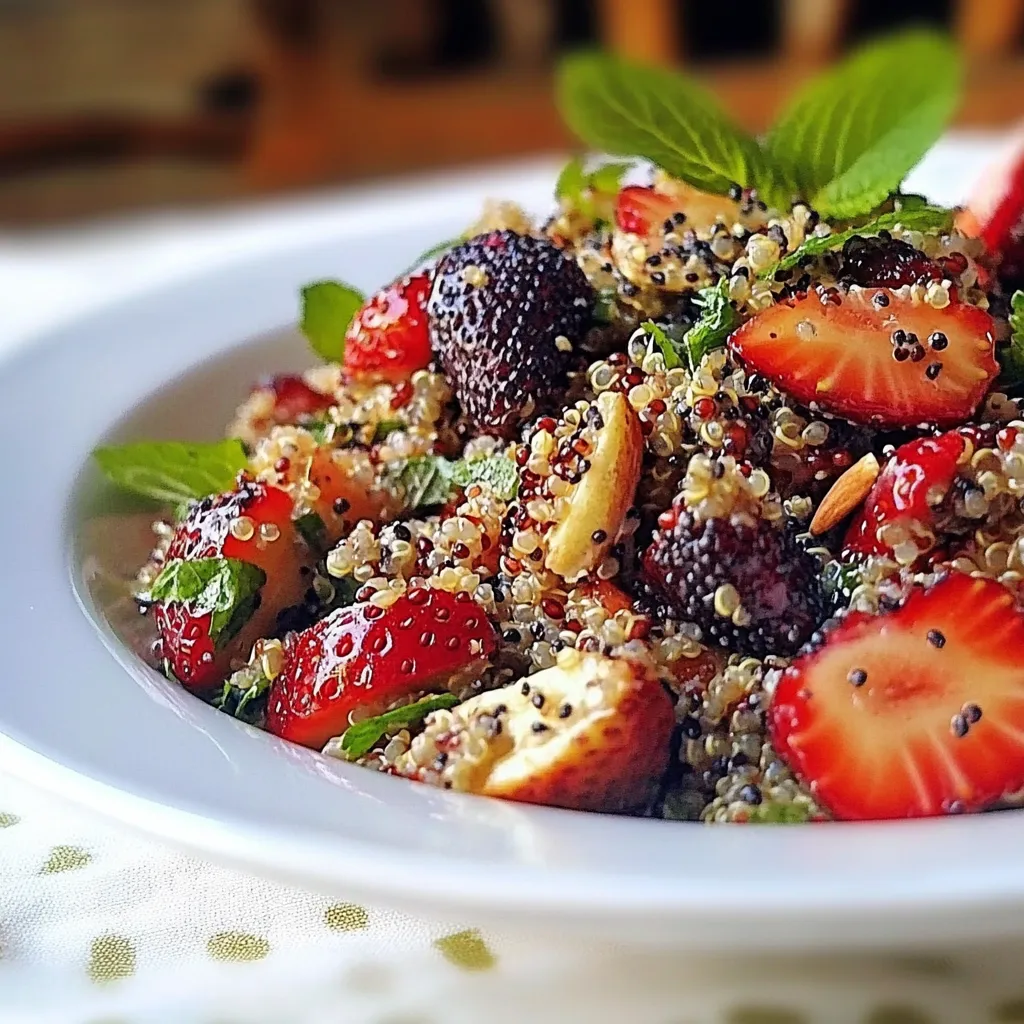 Strawberry Quinoa Salad