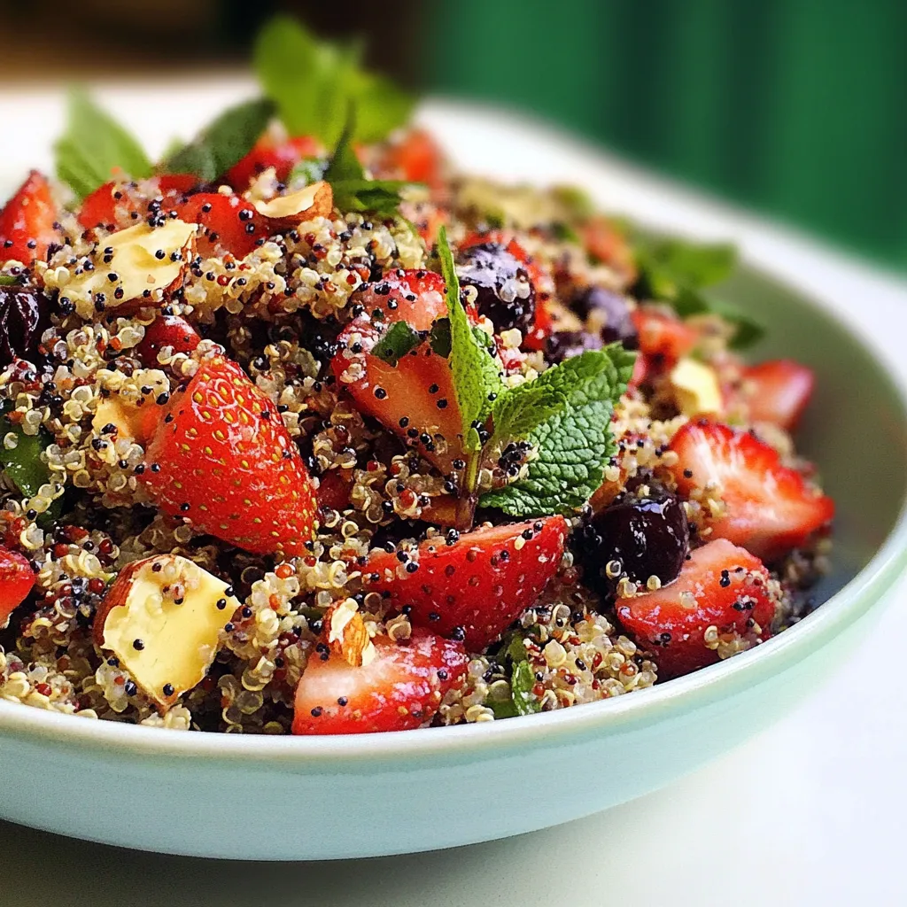 Strawberry Quinoa Salad