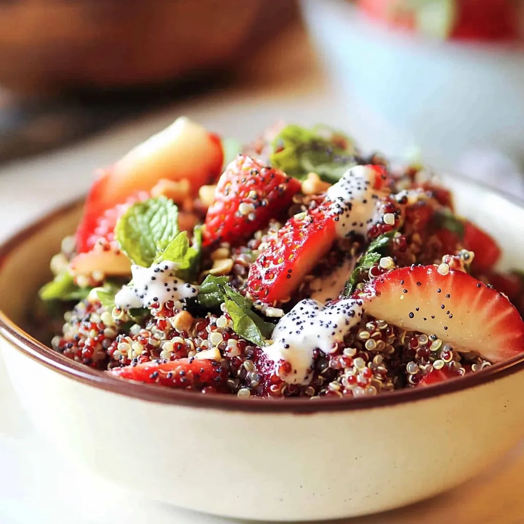 Strawberry Quinoa Salad