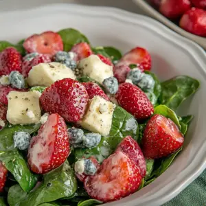 Strawberry Spinach Salad