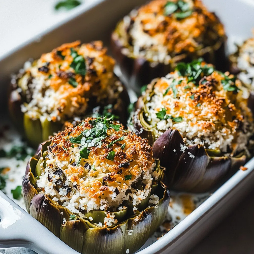 Stuffed Artichoke