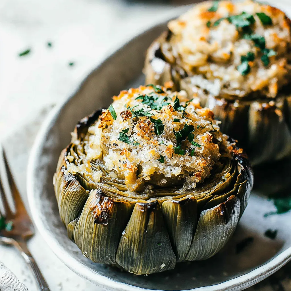 Stuffed Artichoke