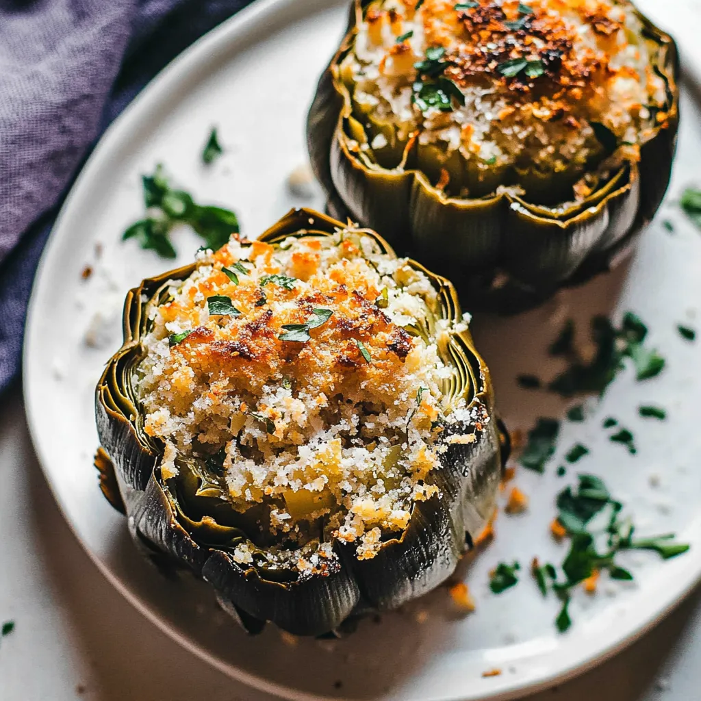 Stuffed Artichoke