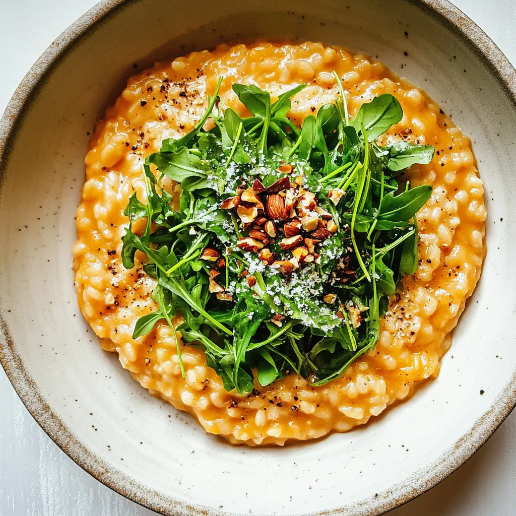 Sunflower Carrot Risotto