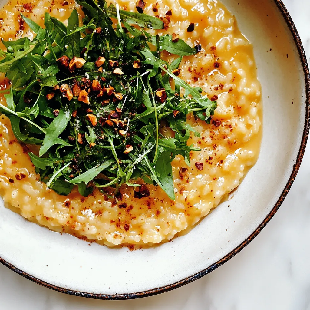 Sunflower Carrot Risotto