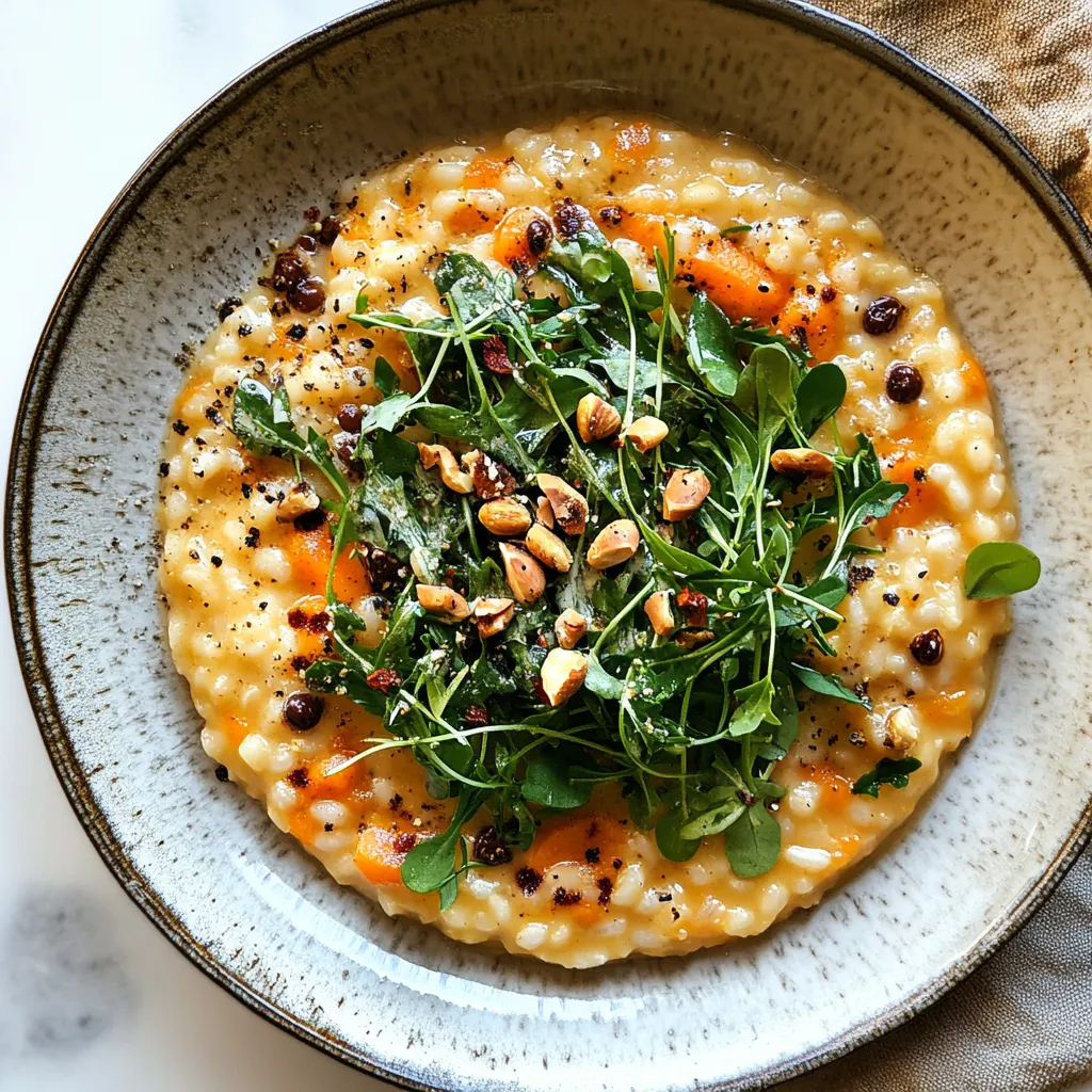 Sunflower Carrot Risotto