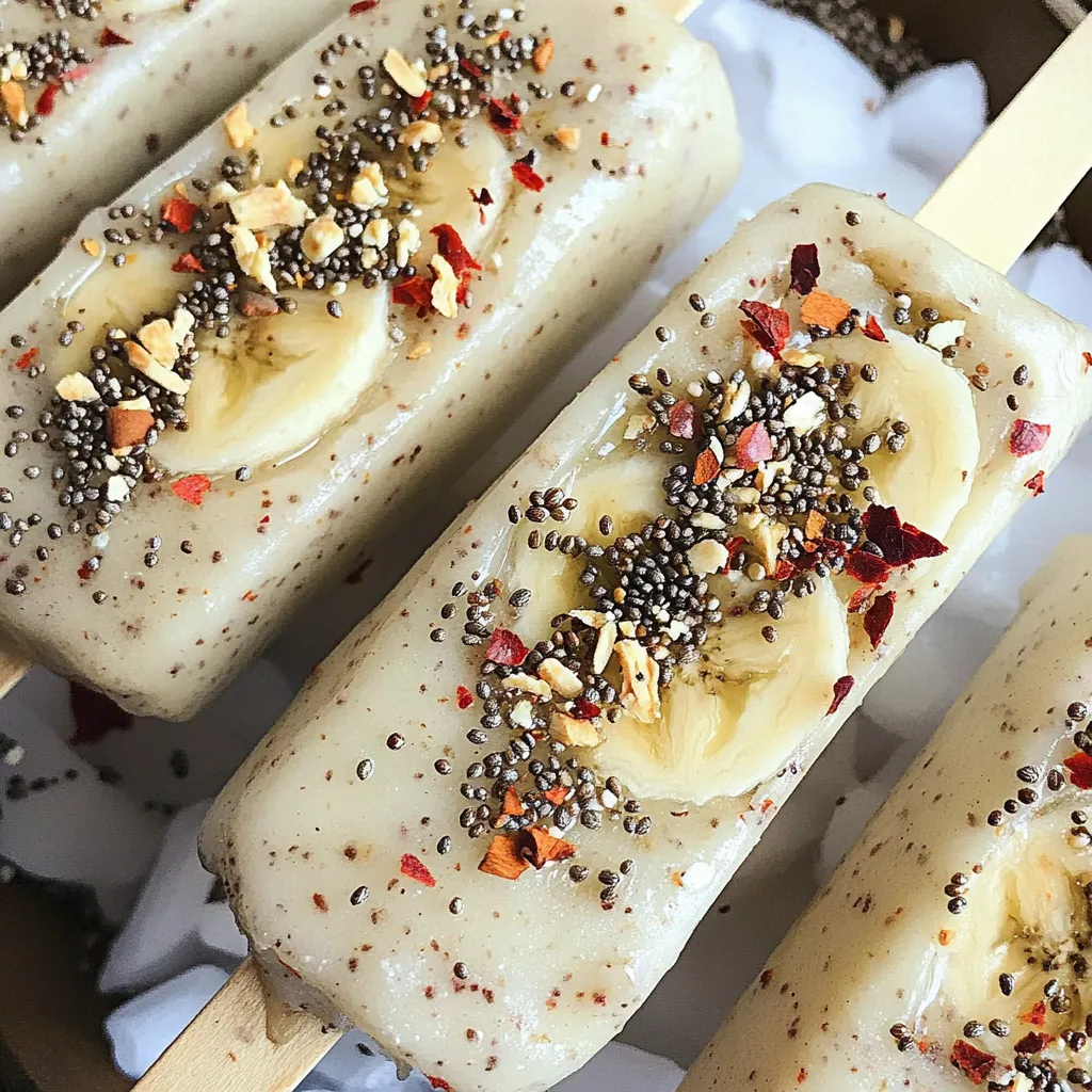 Superfood Banana Pops