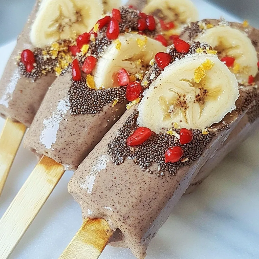 Superfood Banana Pops