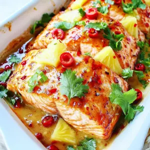 Sweet Chili Pineapple Salmon