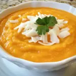 Sweet Coconut Butternut Crockpot Soup