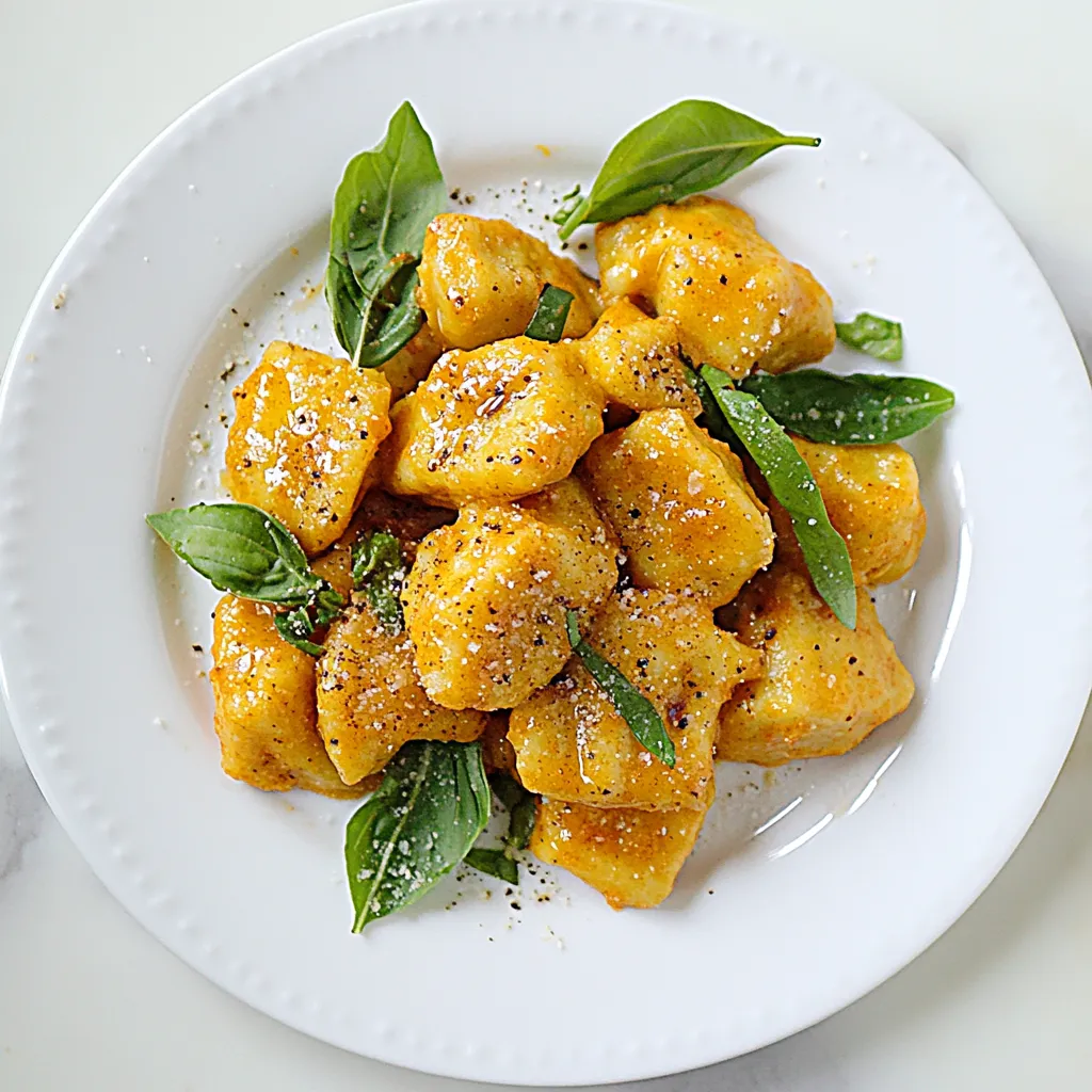 Sweet Potato Gnocchi