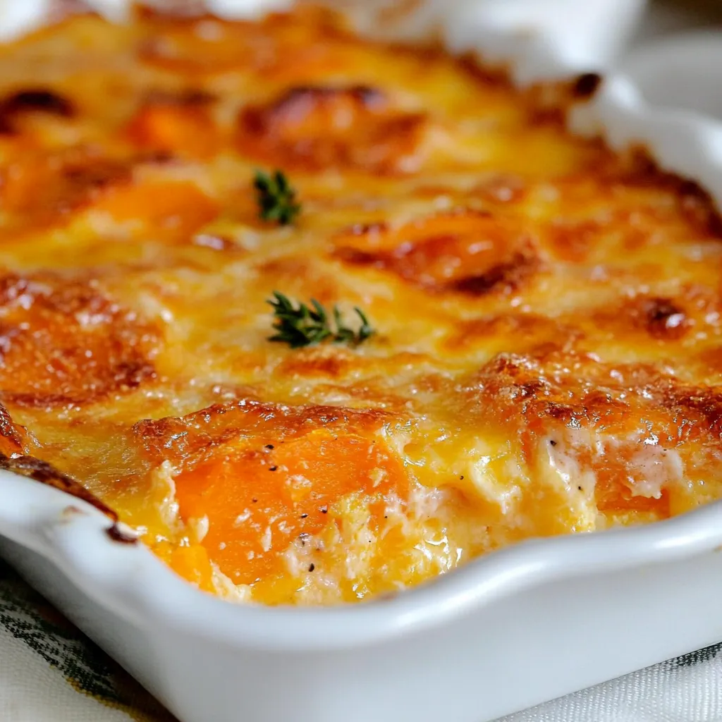 Sweet Potato Gratin