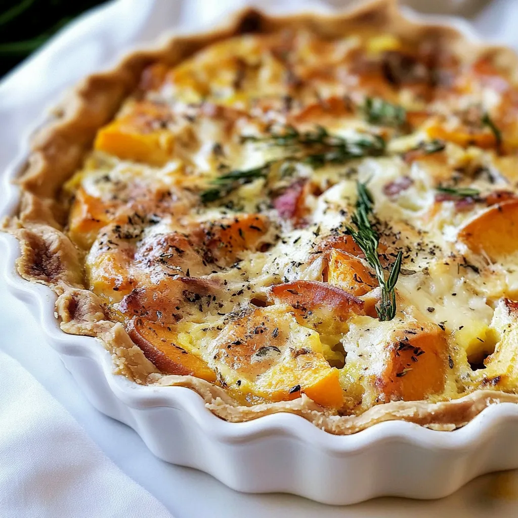 Sweet Potato Quiche