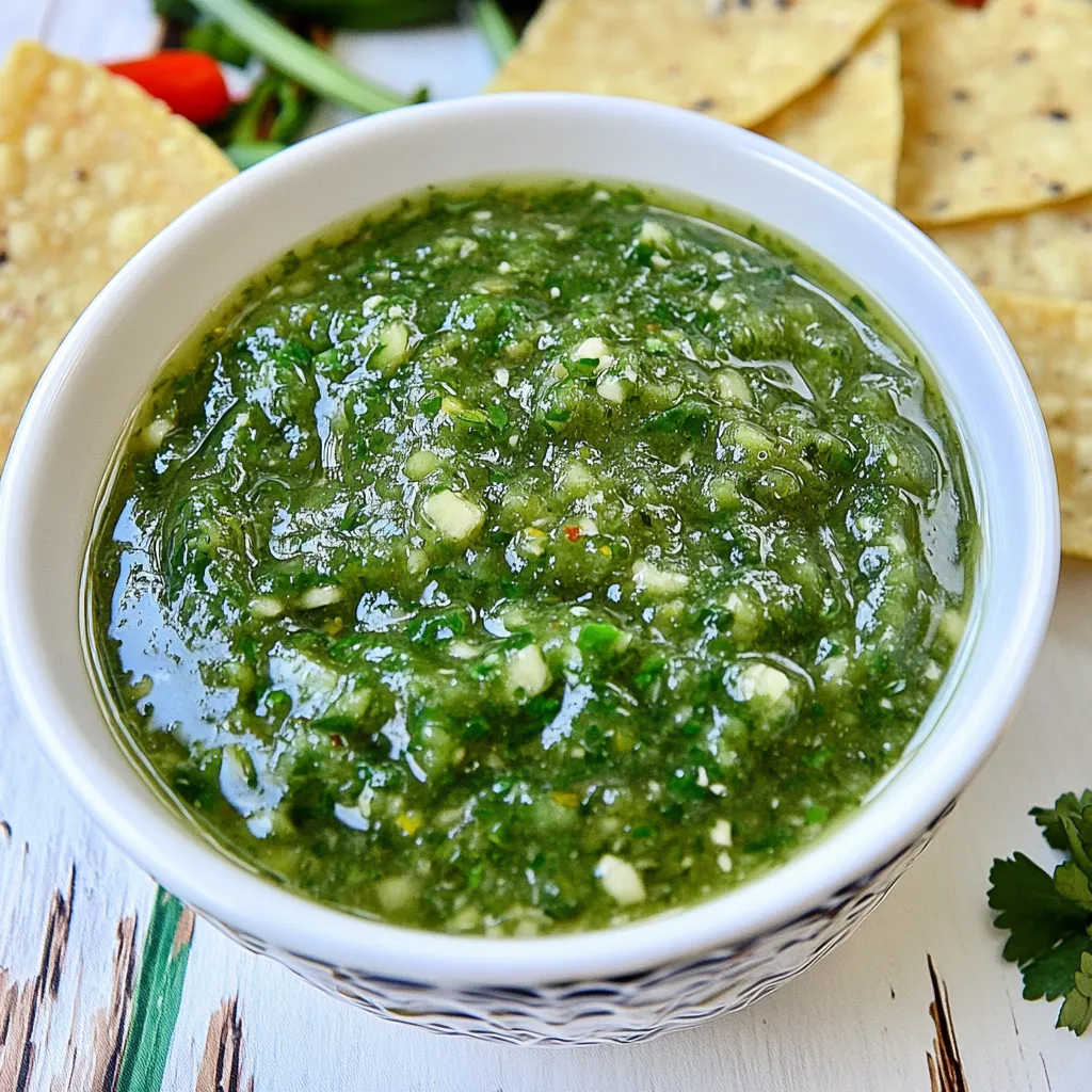 Sweet Salsa Verde