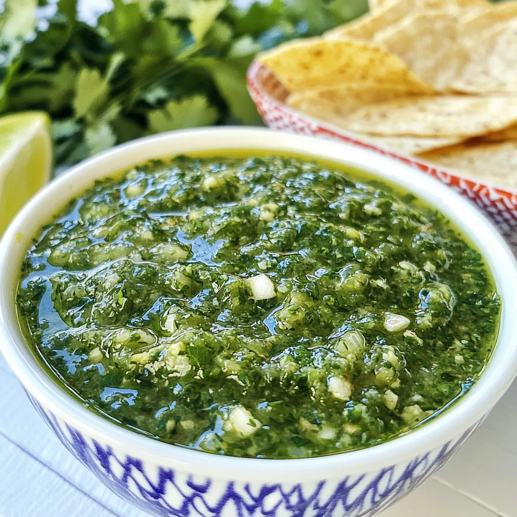 Sweet Salsa Verde