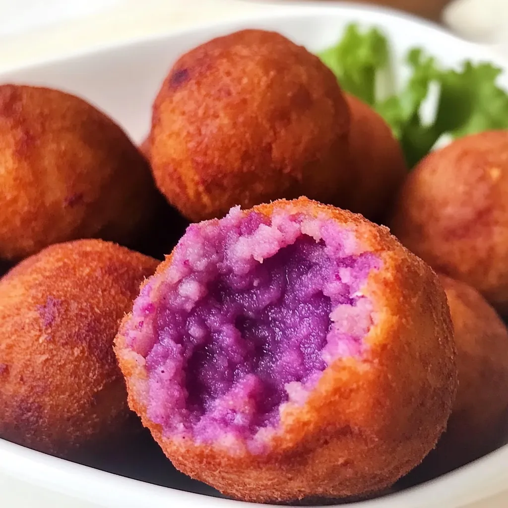 Thai Fried Sweet Potato Balls