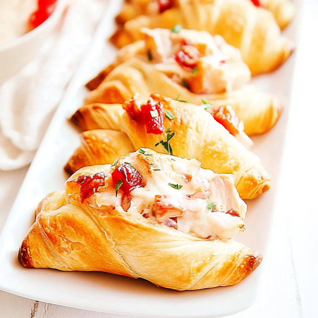 Thanksgiving Leftovers Turkey Crescent Rolls