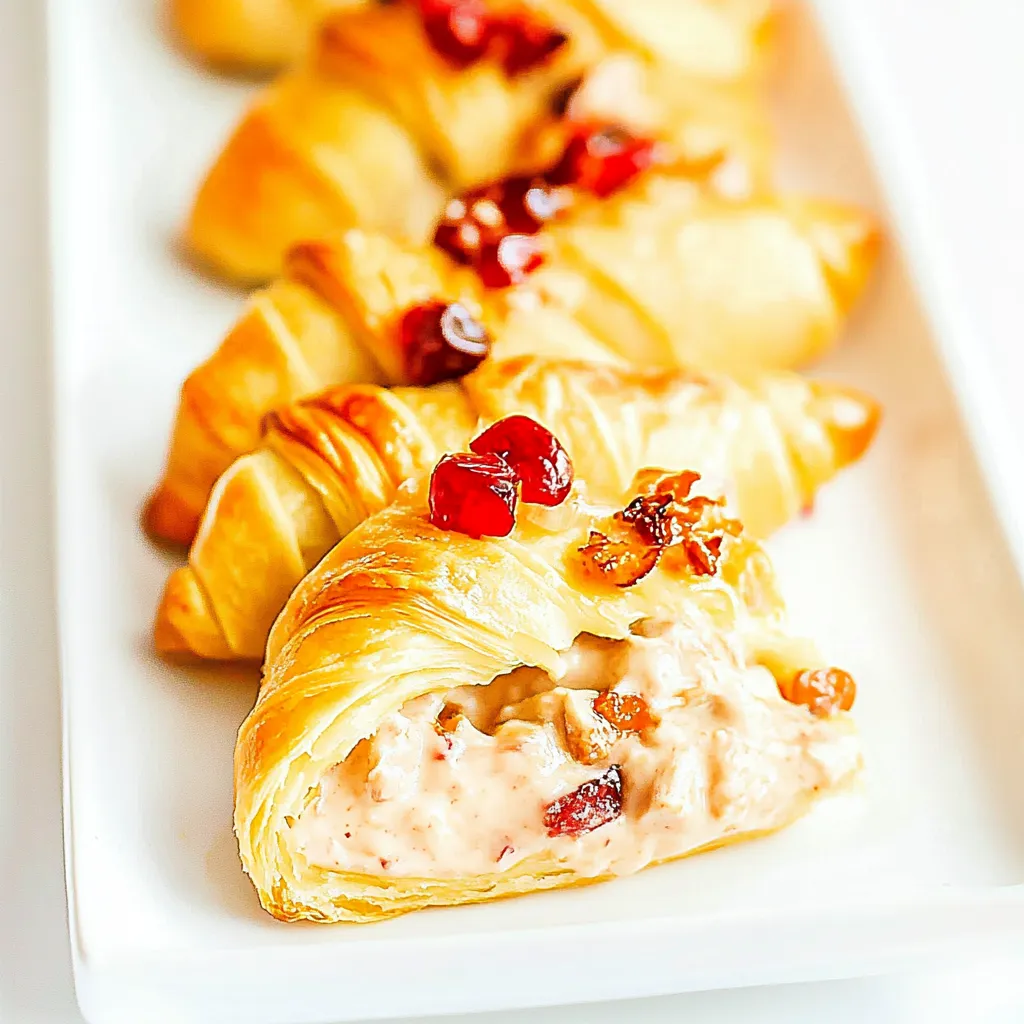 Thanksgiving Leftovers Turkey Crescent Rolls