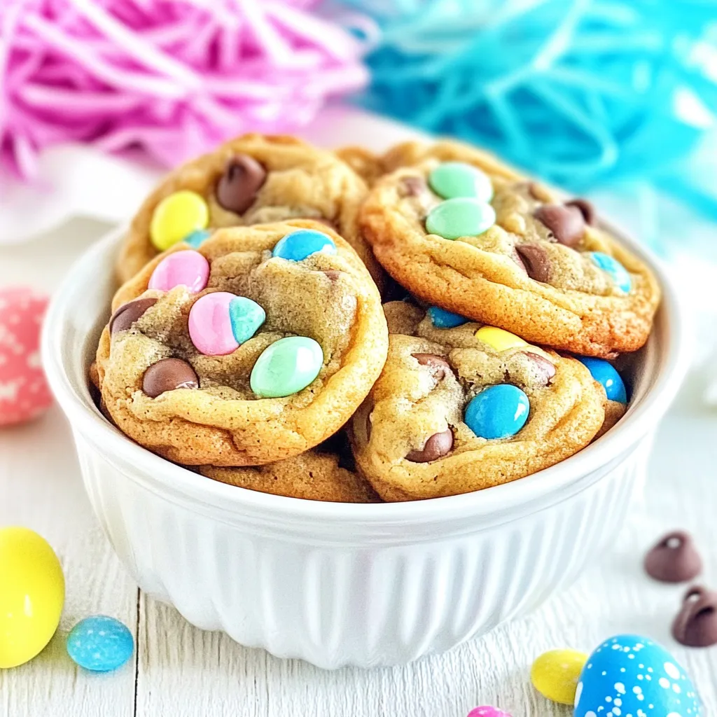 Easter Chocolate Chip Cookies