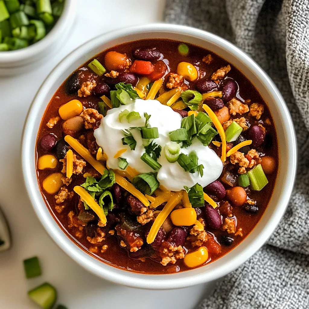 Healthy Turkey Chili