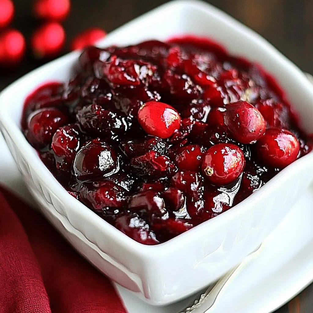 Cranberry Sauce