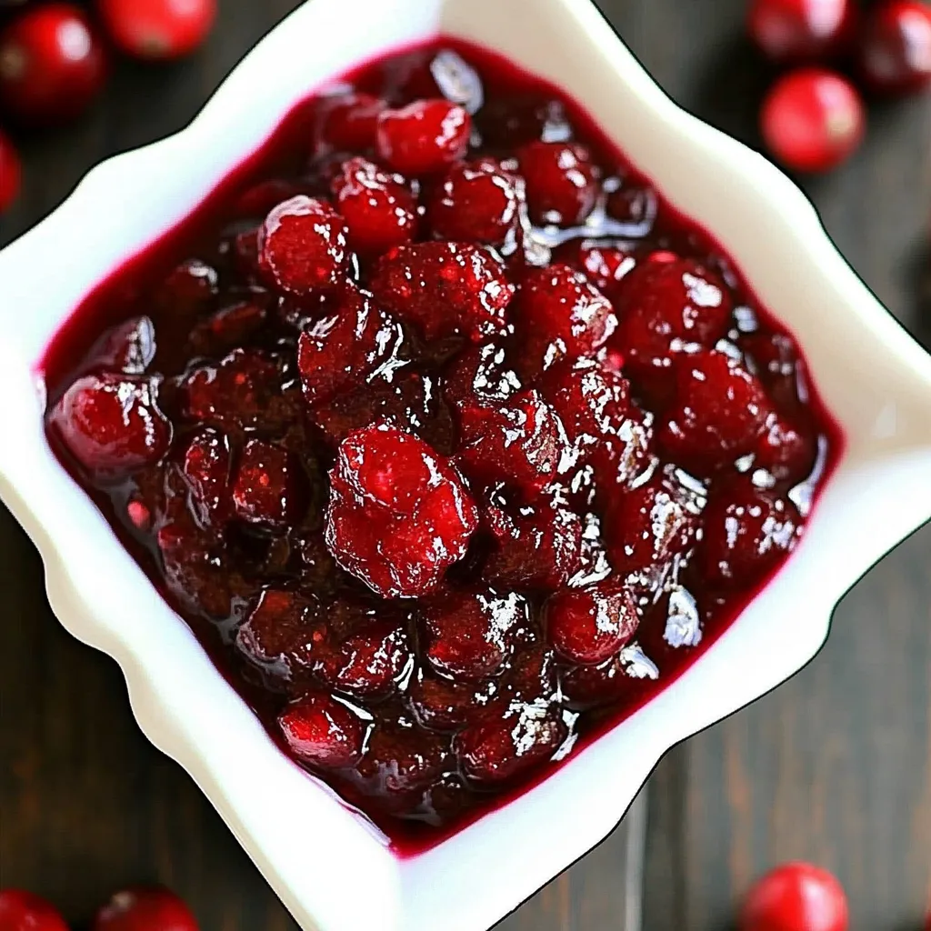 Cranberry Sauce