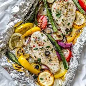 Tilapia and Summer Vegetable Grill Packets