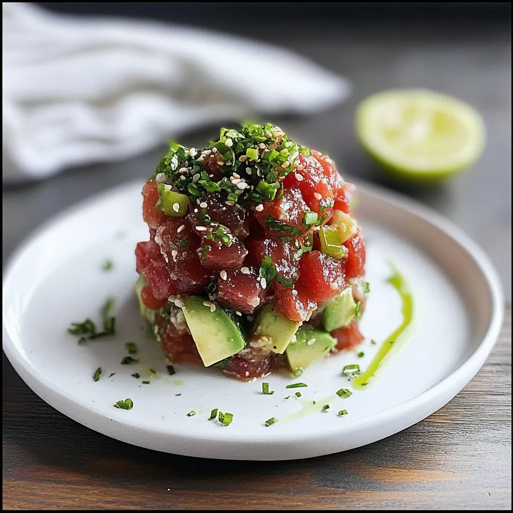 Tuna Tartare