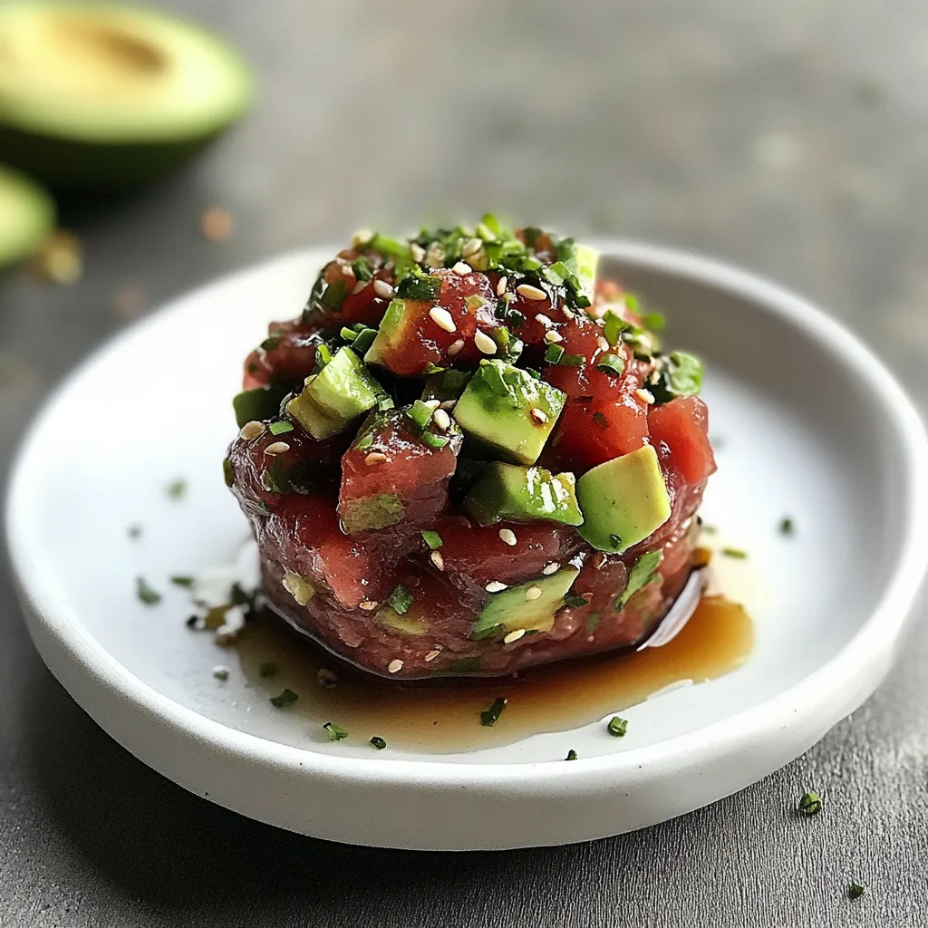 Tuna Tartare