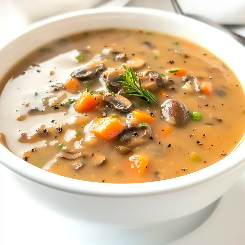 Ultimate Mushroom Soup