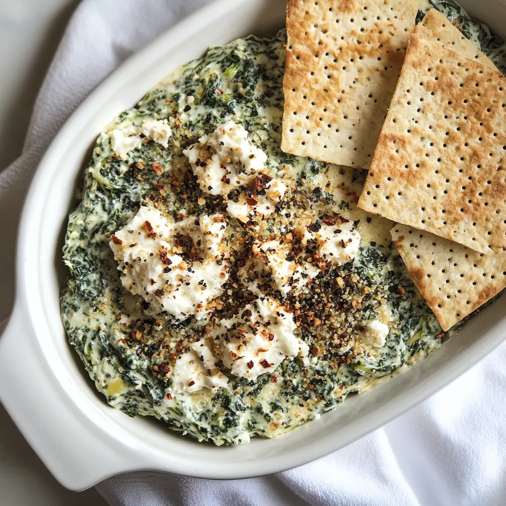 Warm Creamy Spinach Dip