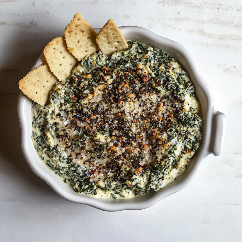 Warm Creamy Spinach Dip