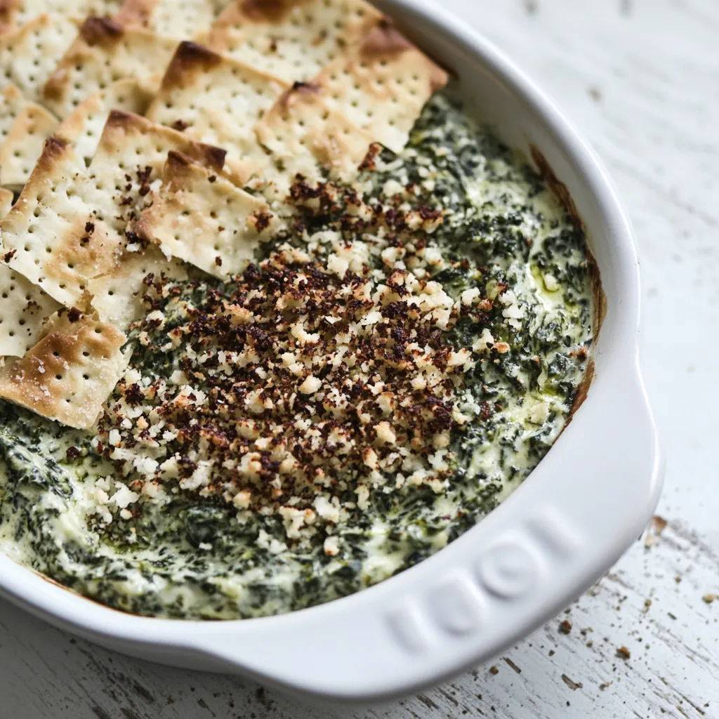 Warm Creamy Spinach Dip