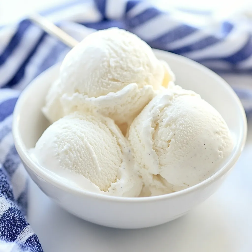 Whipped Milk Ice Cream