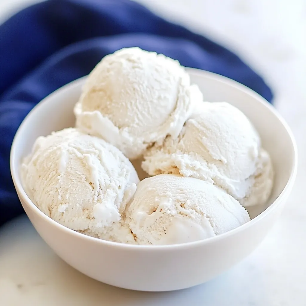 Whipped Milk Ice Cream