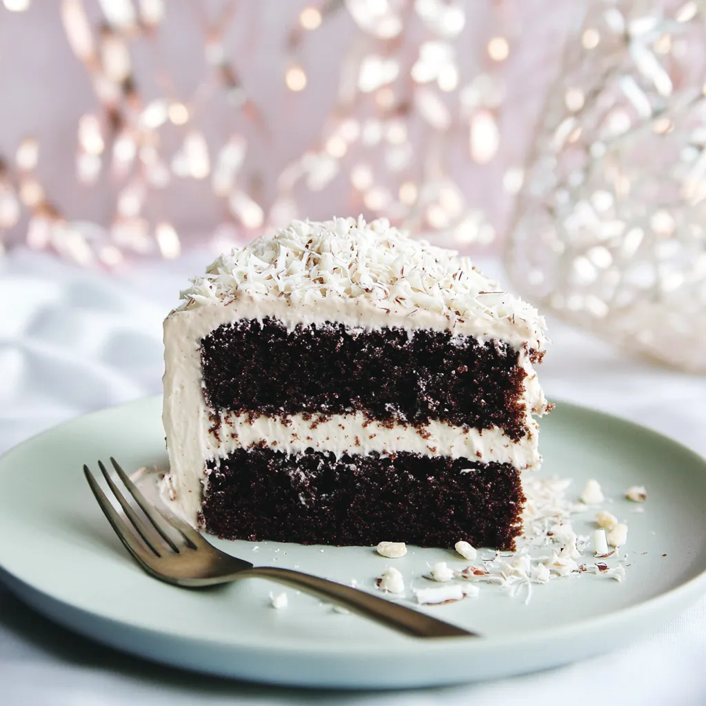 White Chocolate Mocha Cake