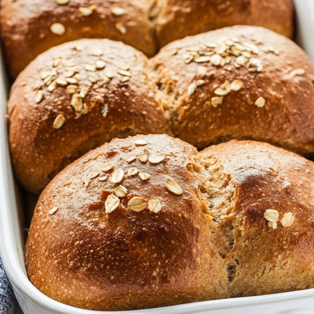 Whole Wheat Molasses Rolls