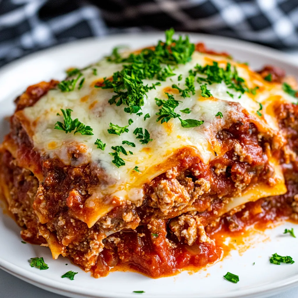 Slow Cooker Lasagna
