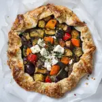 Winter Vegetable and Goat Cheese Galette