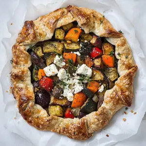 Winter Vegetable and Goat Cheese Galette