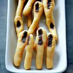 Witch Fingers Halloween Snack