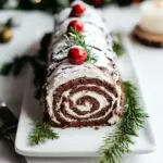 Yule Log Cake
