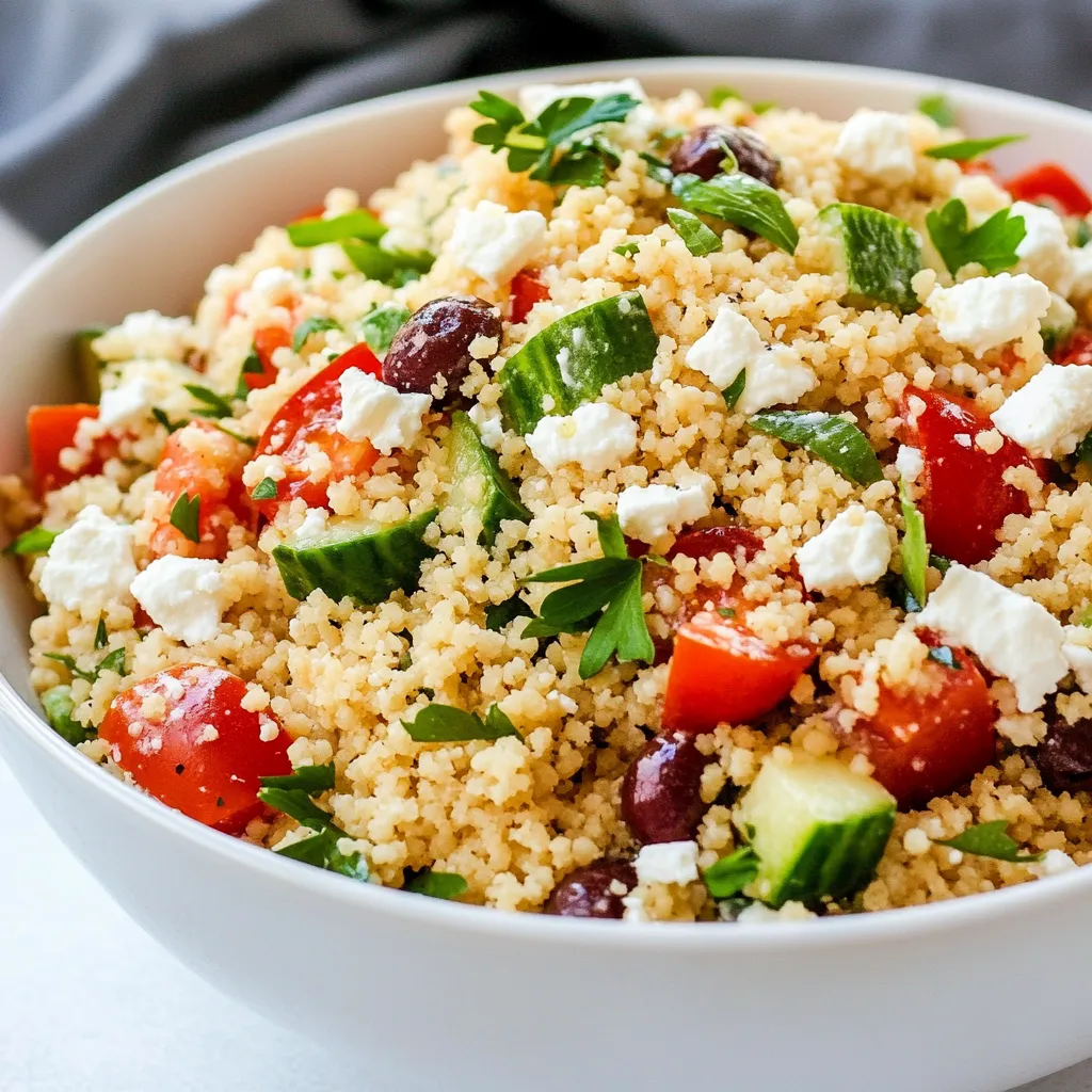 Greek Couscous Salad