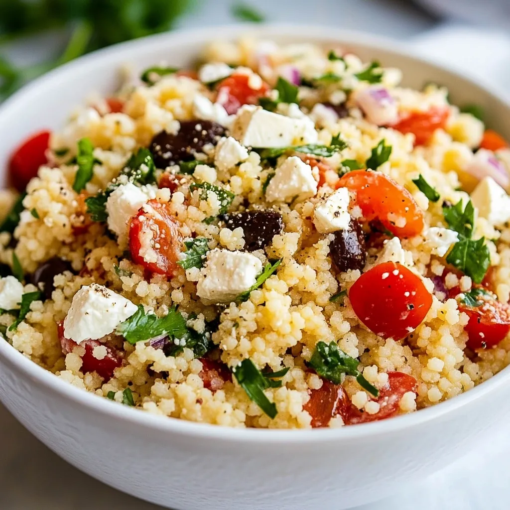 Greek Couscous Salad