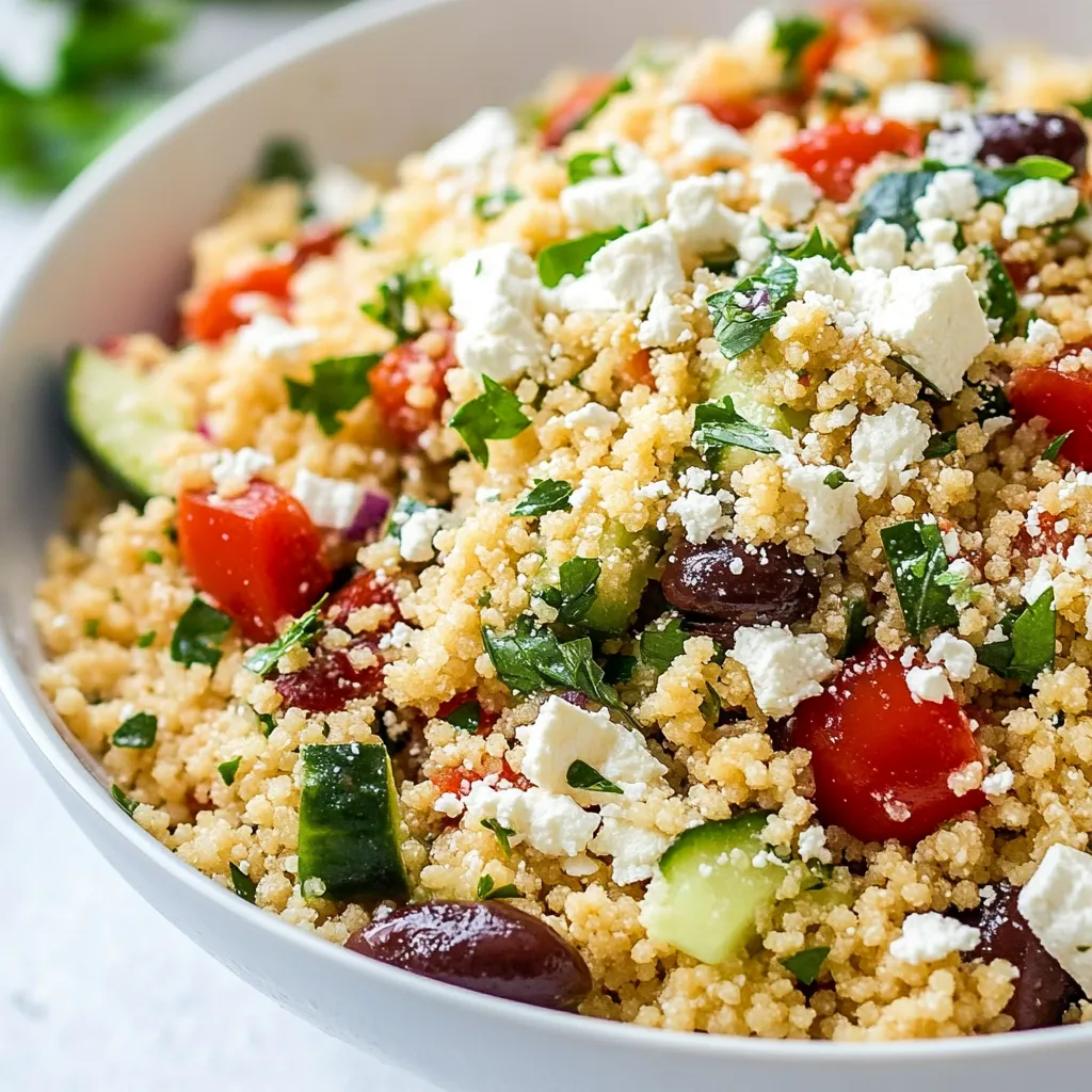 Greek Couscous Salad