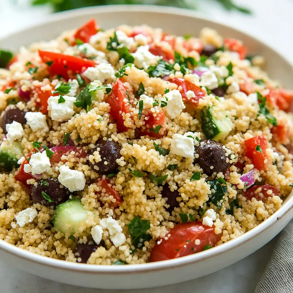 Greek Couscous Salad