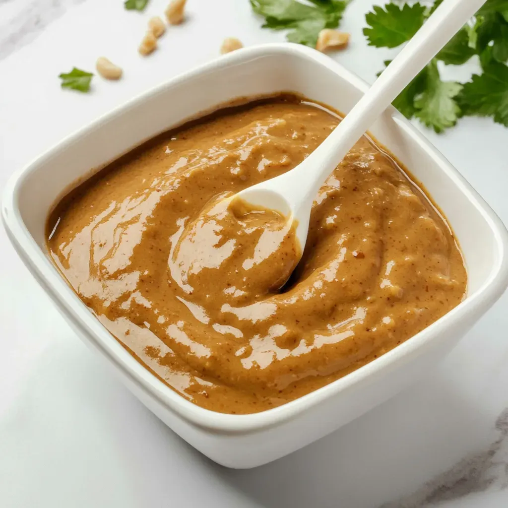3 Ingredient Satay Sauce