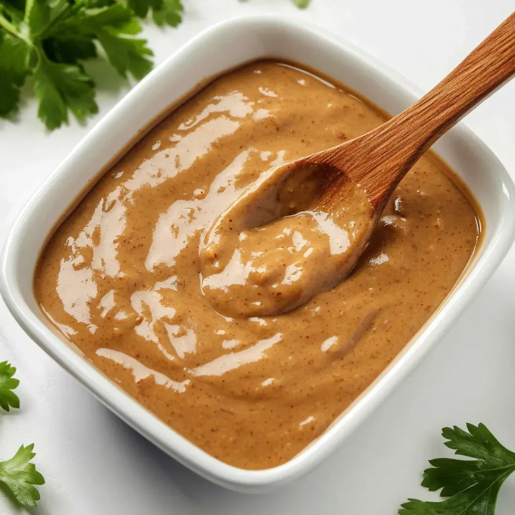 3 Ingredient Satay Sauce