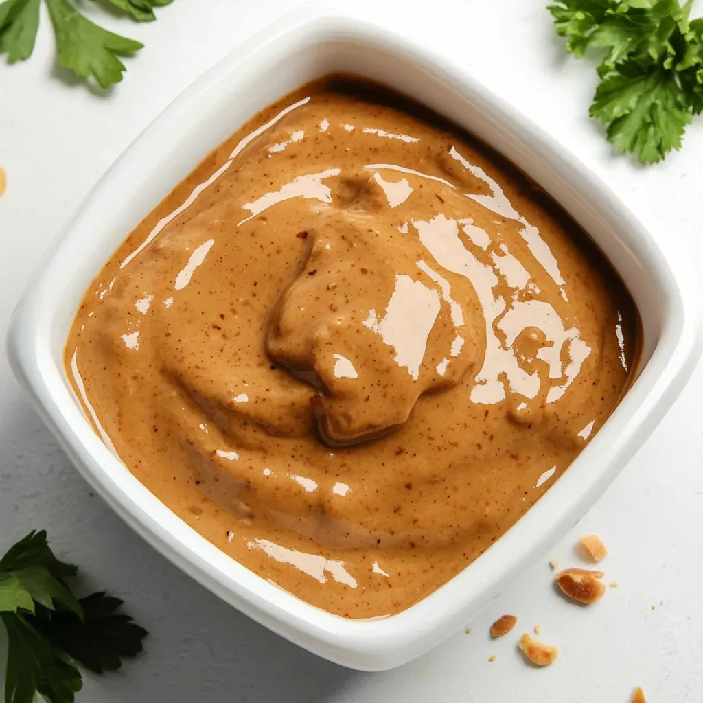 3 Ingredient Satay Sauce